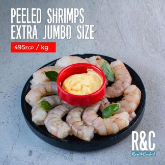 peeled - shrimp - extra jumbo size - best quality - buy now - R&C - Raw & Cooked